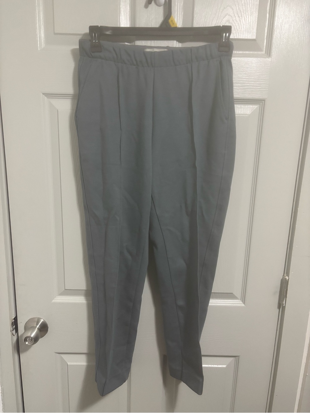 Everlane Pants Women Stone Pleated Tapered Slacks Career Trousers Pockets